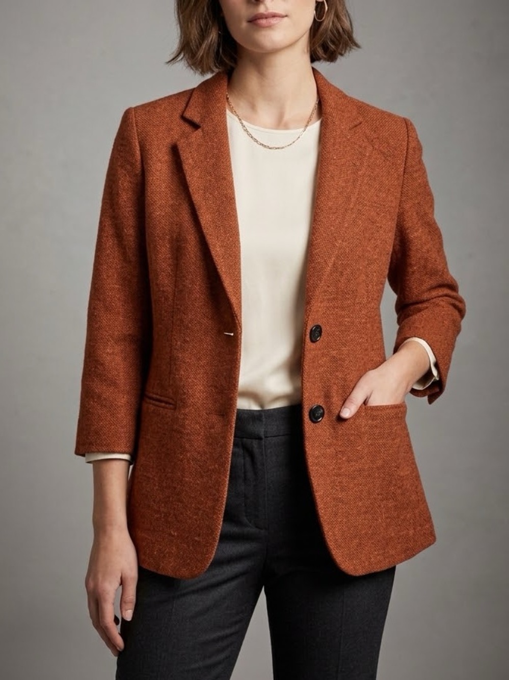 ANTHROPOLOGIE Cartonnier blazer